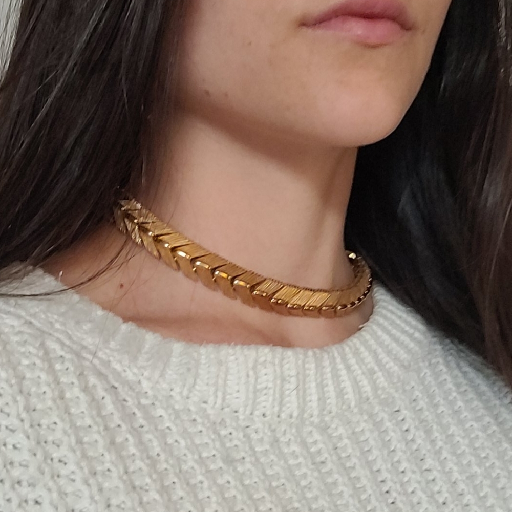 Vintage Gold Choker
